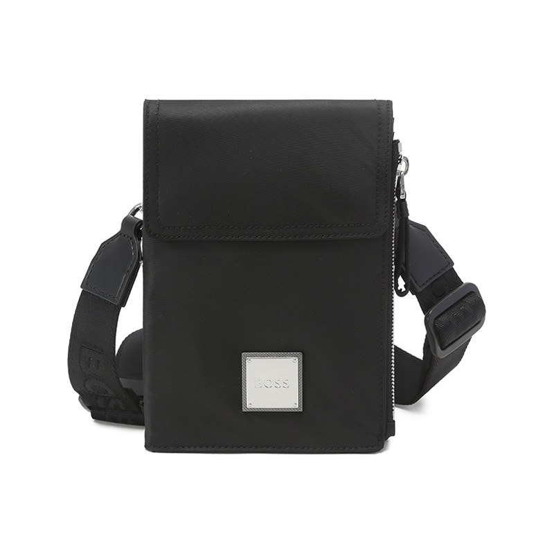 HUGO BOSS Полиэстеровый плечевой рюкзак мужской черный, Black
HUGO BOSS Полиэстеровый плечевой рюкзак мужской черный, Black
