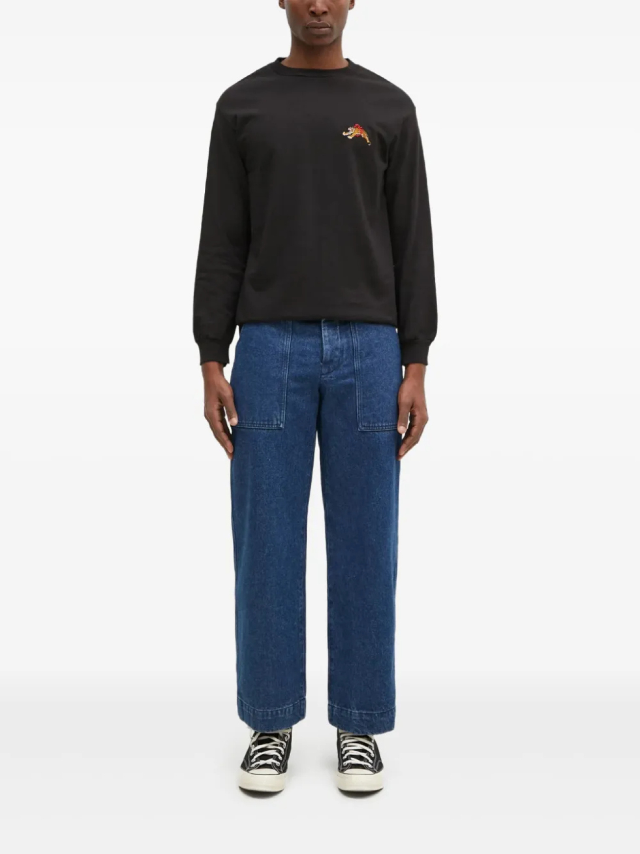 Футболка WACKO MARIA x Tim Lehi с вышитым тигром, черный
Футболка WACKO MARIA x Tim Lehi с вышитым тигром, черный