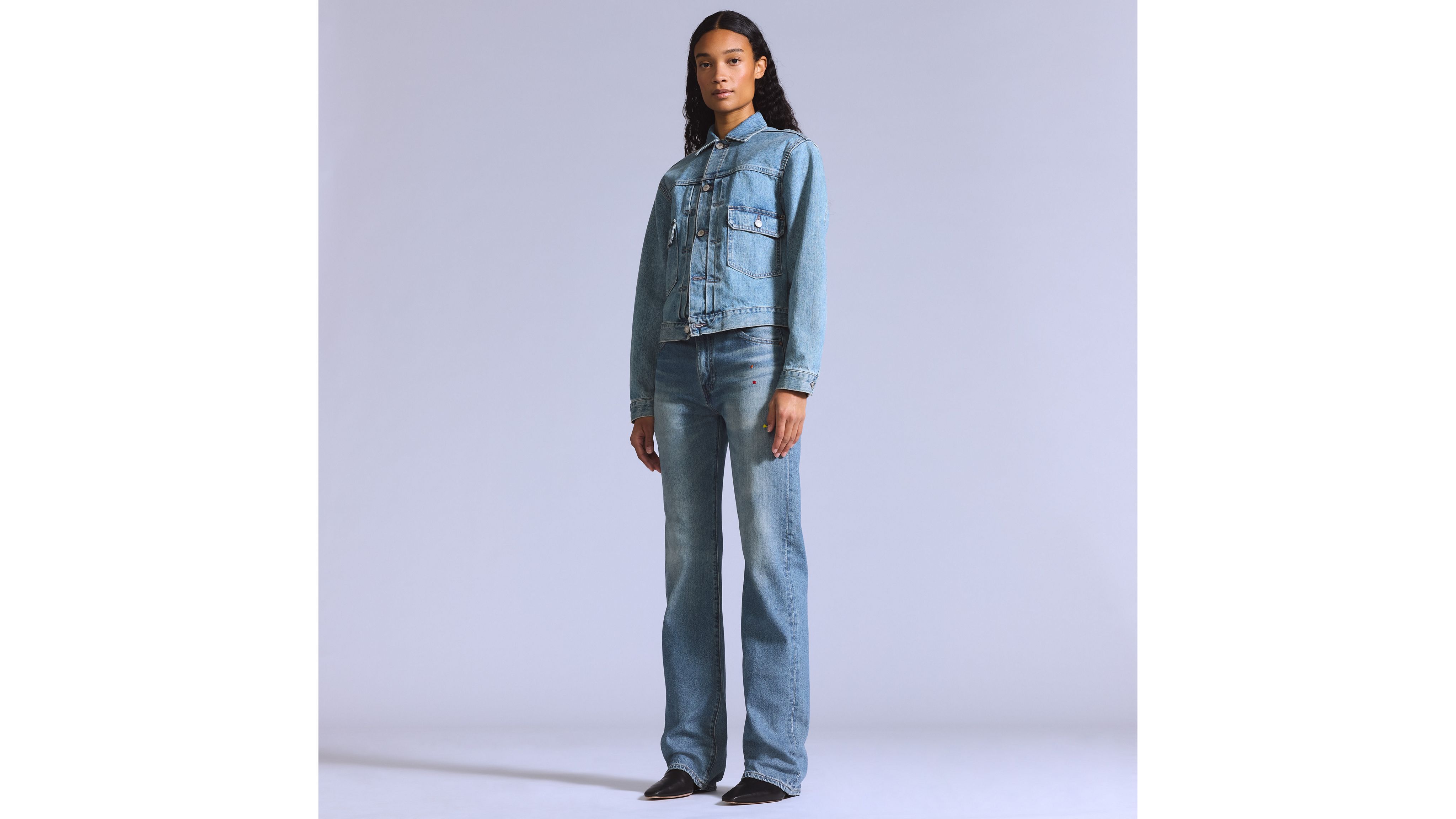 Женские джинсы Japan Selvedge Plank Straight Fit Levi's, Dingy - Medium Wash
Женские джинсы Japan Selvedge Plank Straight Fit Levi's, Dingy - Medium Wash