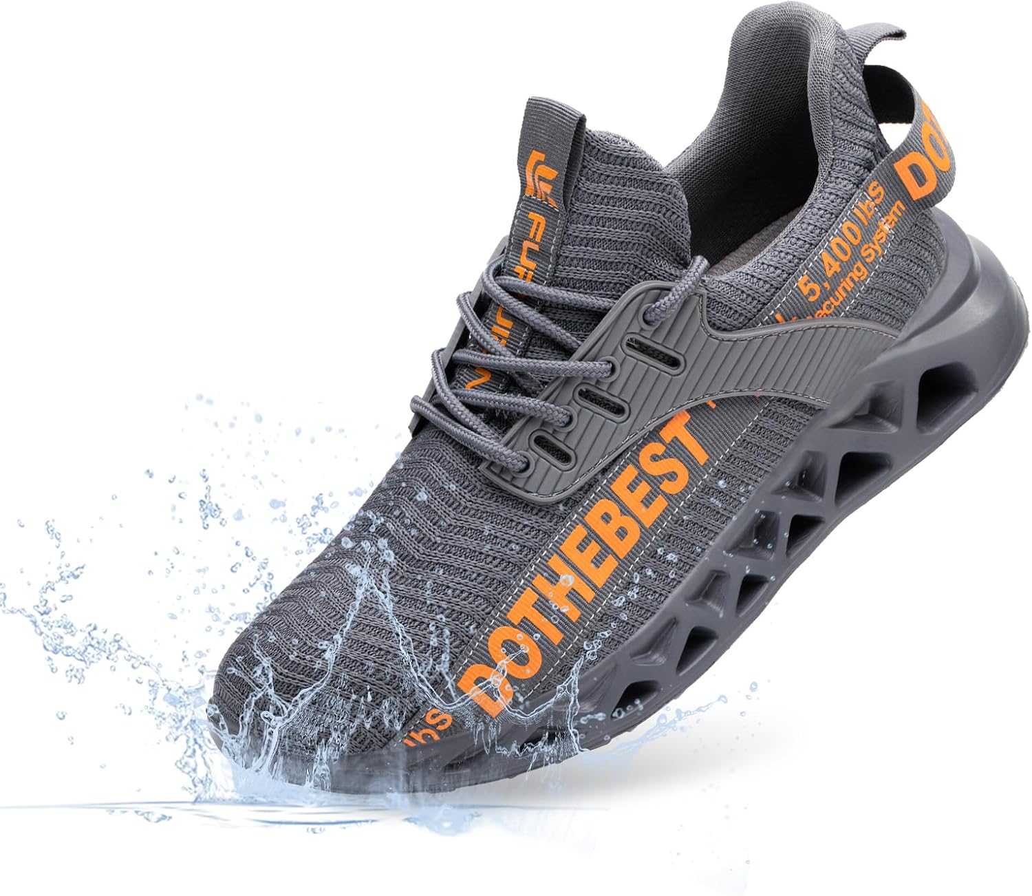 Кроссовки с металлическим носком Furuian для мужчин и женщин, легкие безопасные обувь, удобные, противопрокольные, без шнурков, неразрушимые ботинки, серый
Кроссовки с металлическим носком Furuian для мужчин и женщин, легкие безопасные обувь, удобные, противопрокольные, без шнурков, неразрушимые ботинки, серый