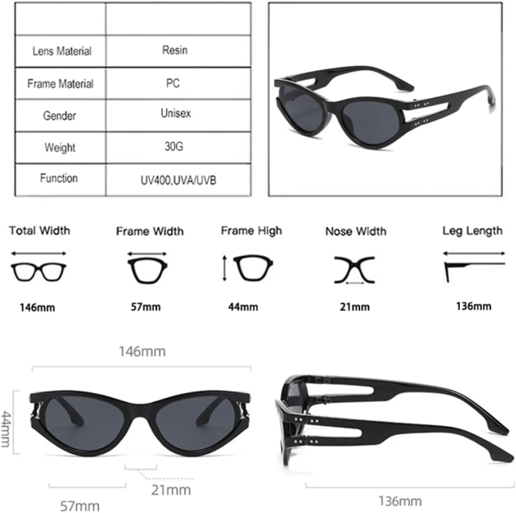 Женские солнцезащитные очки «кошачий глаз», модные, с градиентом цвета, защита от УФ-излучения UV400. Мужские солнцезащитные очки HHZZYVY, Green Champagne
Женские солнцезащитные очки «кошачий глаз», модные, с градиентом цвета, защита от УФ-излучения UV400. Мужские солнцезащитные очки HHZZYVY, Green Champagne