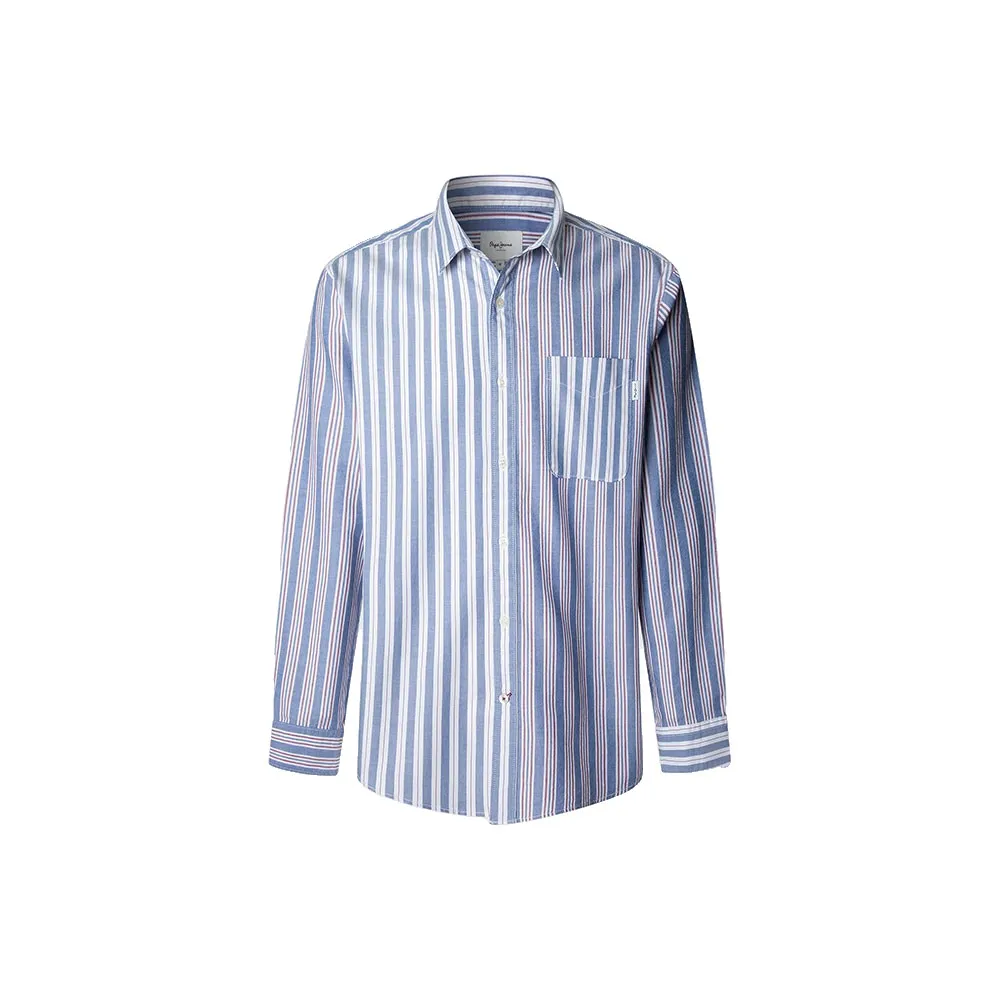 Рубашка с длинным рукавом Pepe Jeans Cleveland, синий
Рубашка с длинным рукавом Pepe Jeans Cleveland, синий