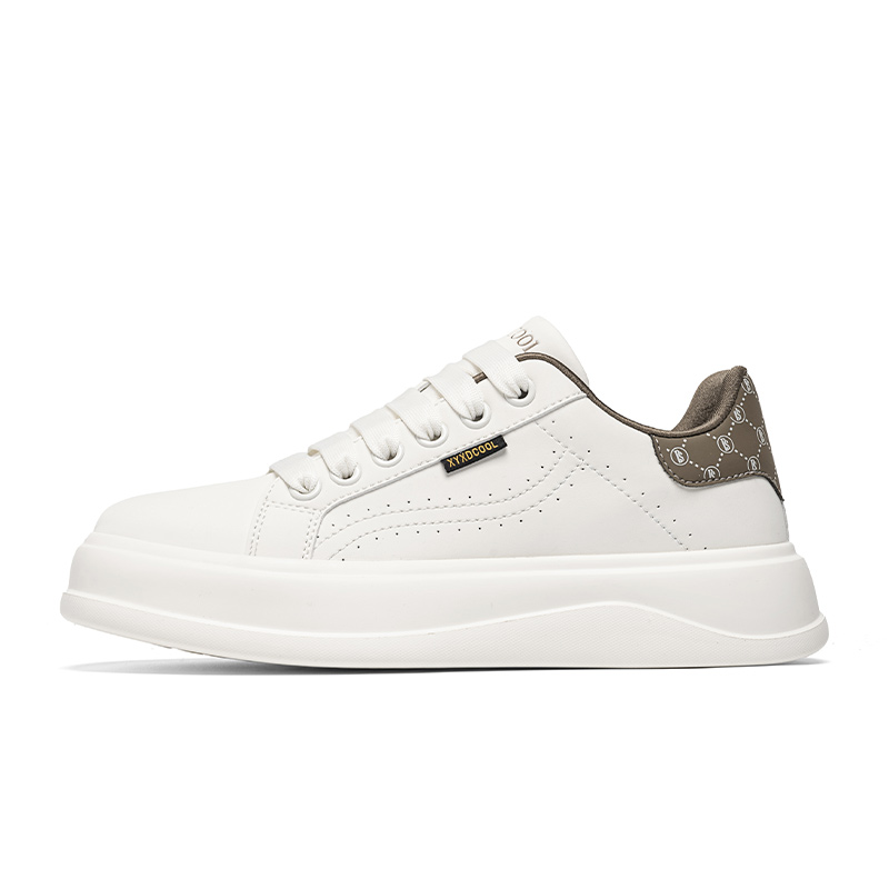 UAXBO Низкие скейтерские кросcовки мужские бело-коричневые, цвет White Brown
UAXBO Низкие скейтерские кросcовки мужские бело-коричневые, цвет White Brown