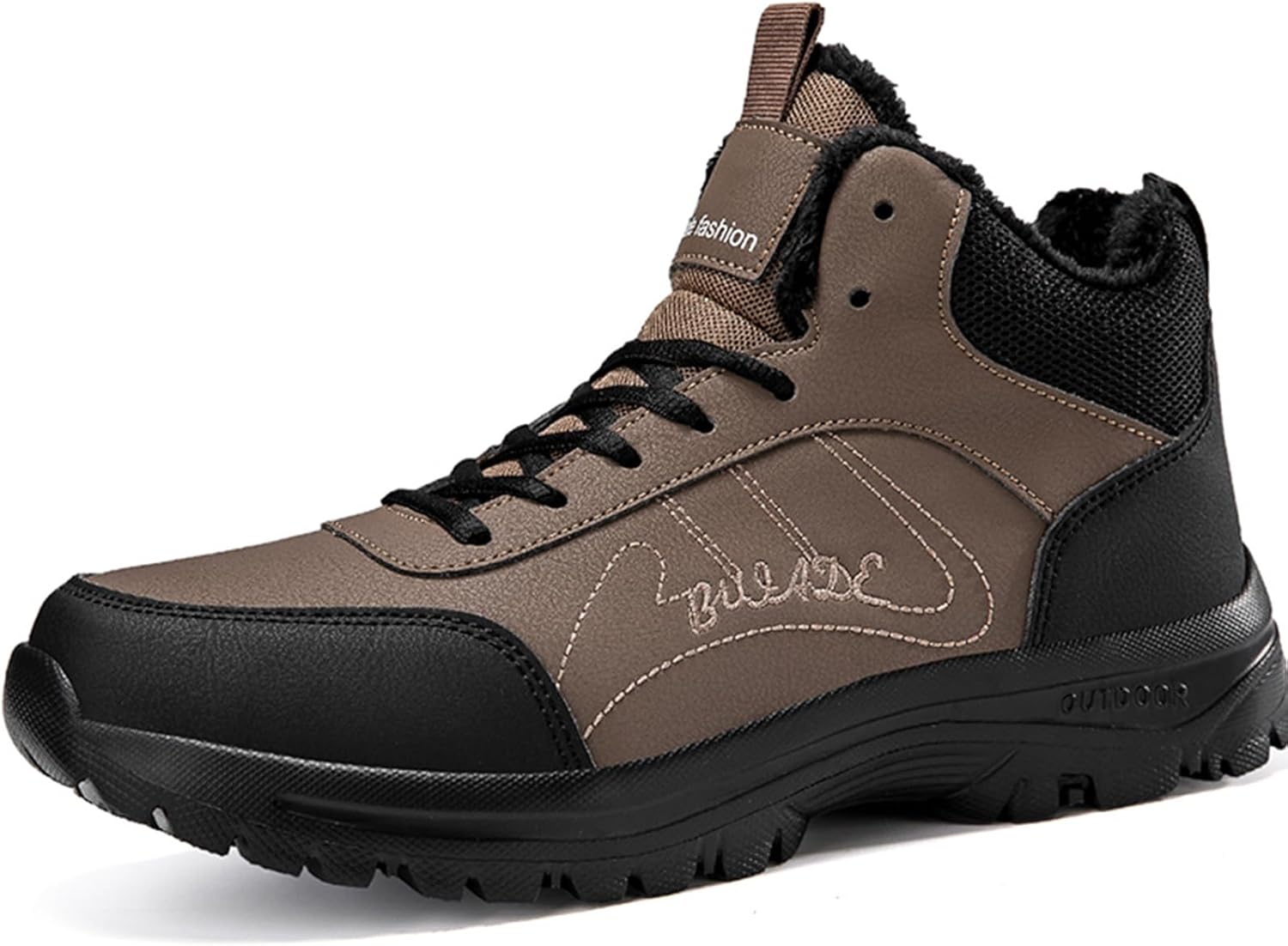 Мужские зимние ботинки на снег с утеплителем, нескользящие, легкие, для активного отдыха и походов, плюшевые, для пожилых мужчин Generic, коричневый
Мужские зимние ботинки на снег с утеплителем, нескользящие, легкие, для активного отдыха и походов, плюшевые, для пожилых мужчин Generic, коричневый