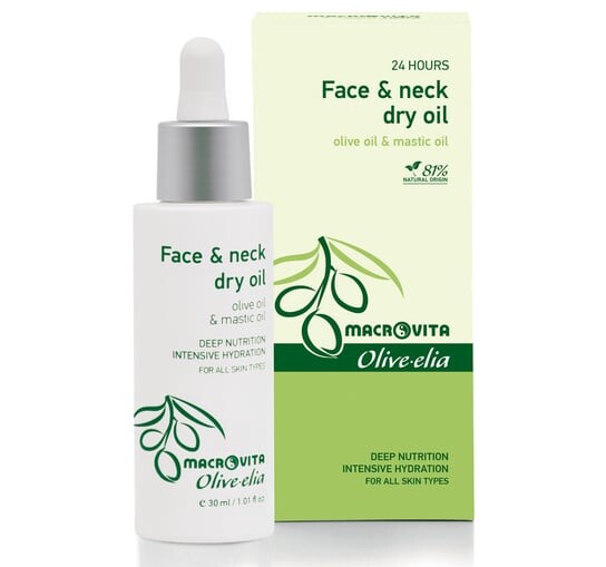 Сухое масло для лица и шеи с биоингредиентами 30мл MACROVITA OLIVE-ELIA
Сухое масло для лица и шеи с биоингредиентами 30мл MACROVITA OLIVE-ELIA