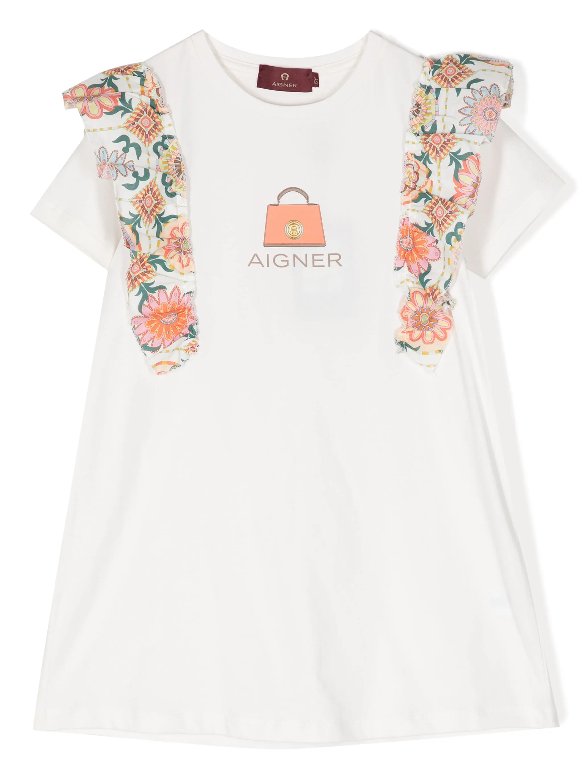 Топ-туника с оборками Aigner Kids, белый
Топ-туника с оборками Aigner Kids, белый