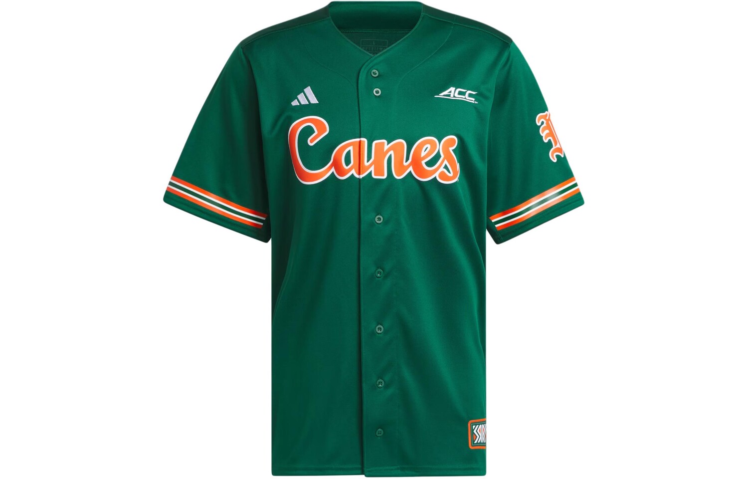 Бейсбольная майка Hurricanes мужская зеленая Adidas, зеленый
Бейсбольная майка Hurricanes мужская зеленая Adidas, зеленый