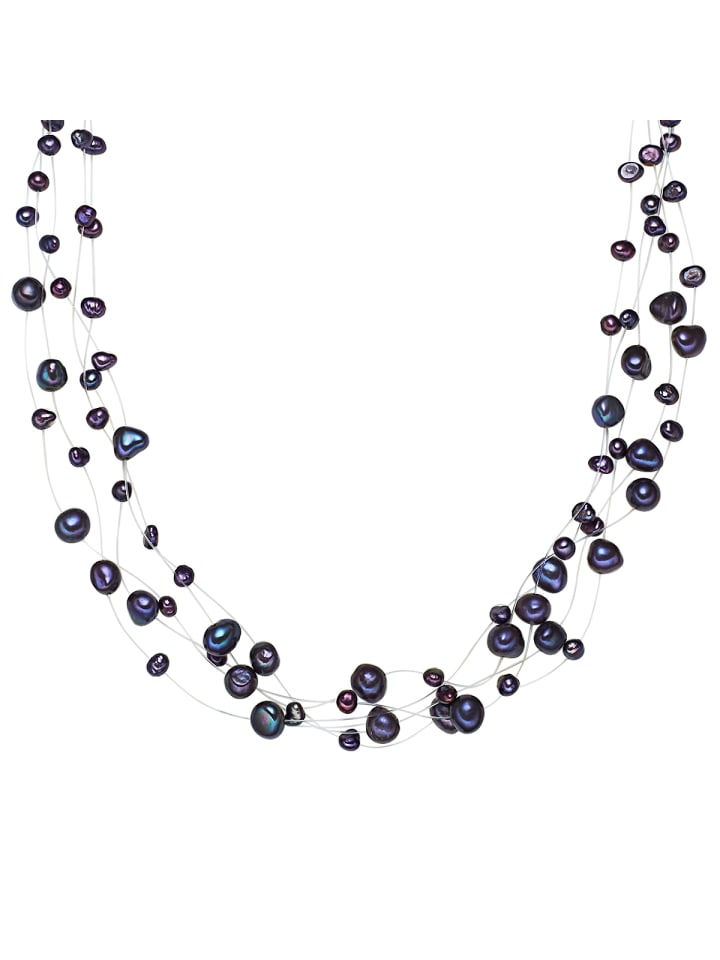 Valero Pearls Серебряное колье с пресноводной культивированной жемчужиной синего цвета
Valero Pearls Серебряное колье с пресноводной культивированной жемчужиной синего цвета