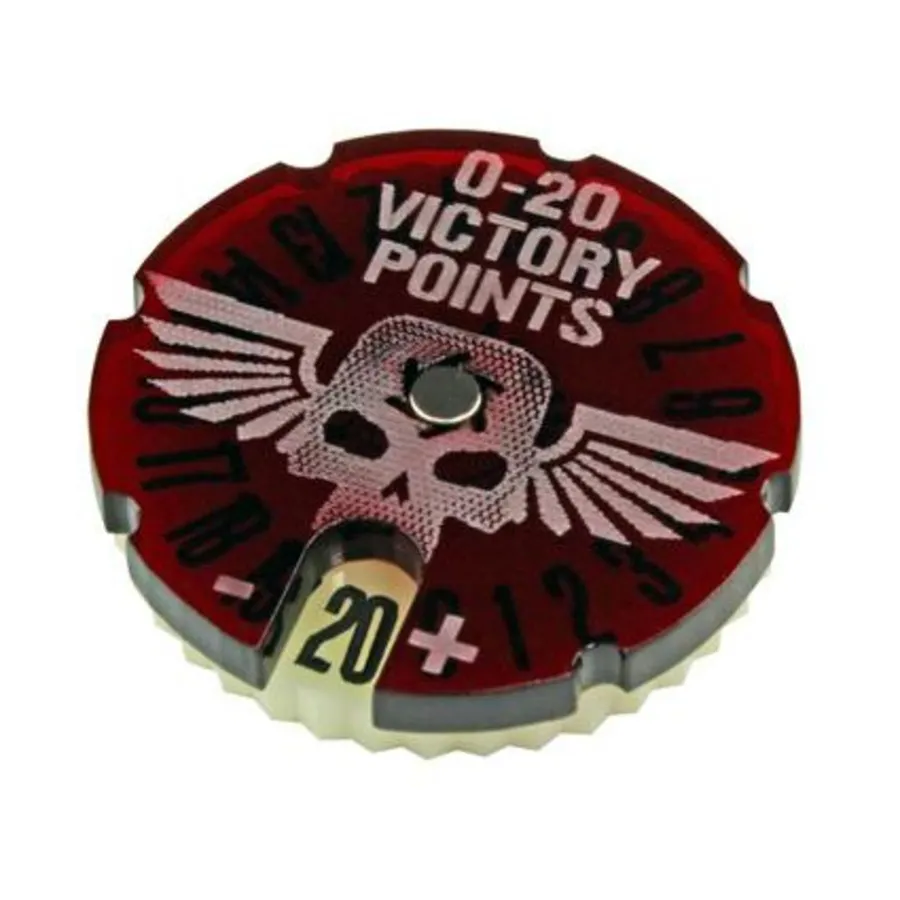 Циферблат победных очков (0–20), полупрозрачный красный и цвет слоновой кости, Token Sets - Miscellaneous (Litko Aerosystems)
Циферблат победных очков (0–20), полупрозрачный красный и цвет слоновой кости, Token Sets - Miscellaneous (Litko Aerosystems)