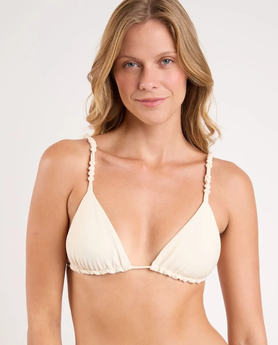 Мягкий однотонный треугольный верх бикини Río de Sol, белый
Мягкий однотонный треугольный верх бикини Río de Sol, белый