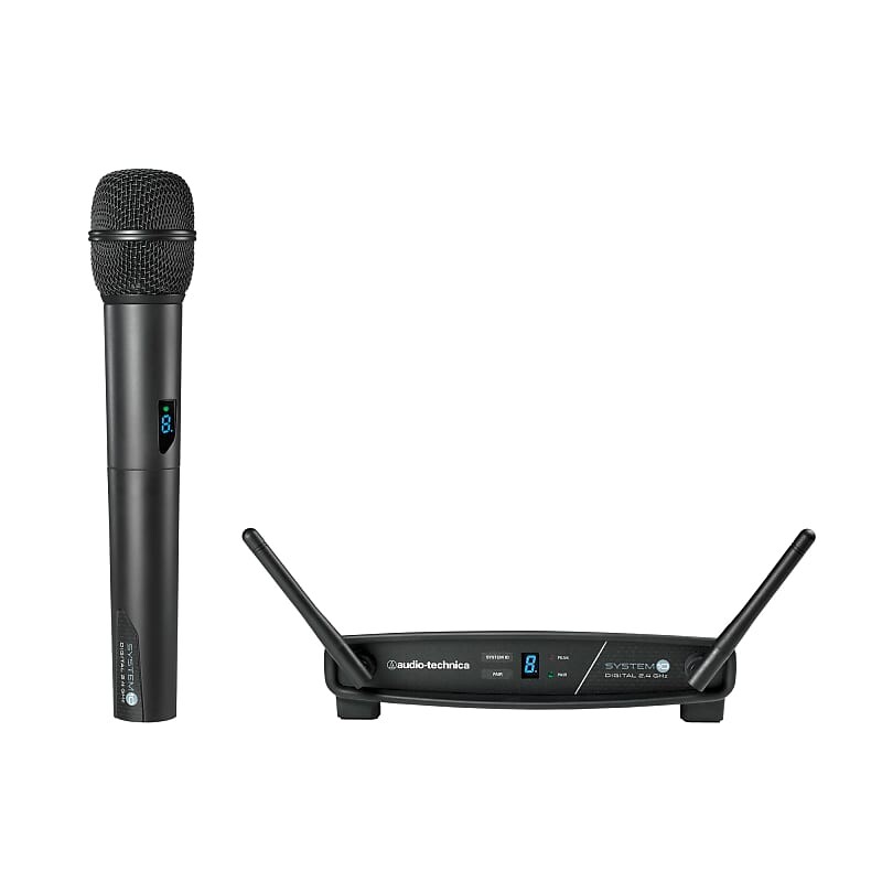 Микрофон Audio-Technica System 10 ATW-1102 Wireless Handheld Microphone System 
Микрофон Audio-Technica System 10 ATW-1102 Wireless Handheld Microphone System