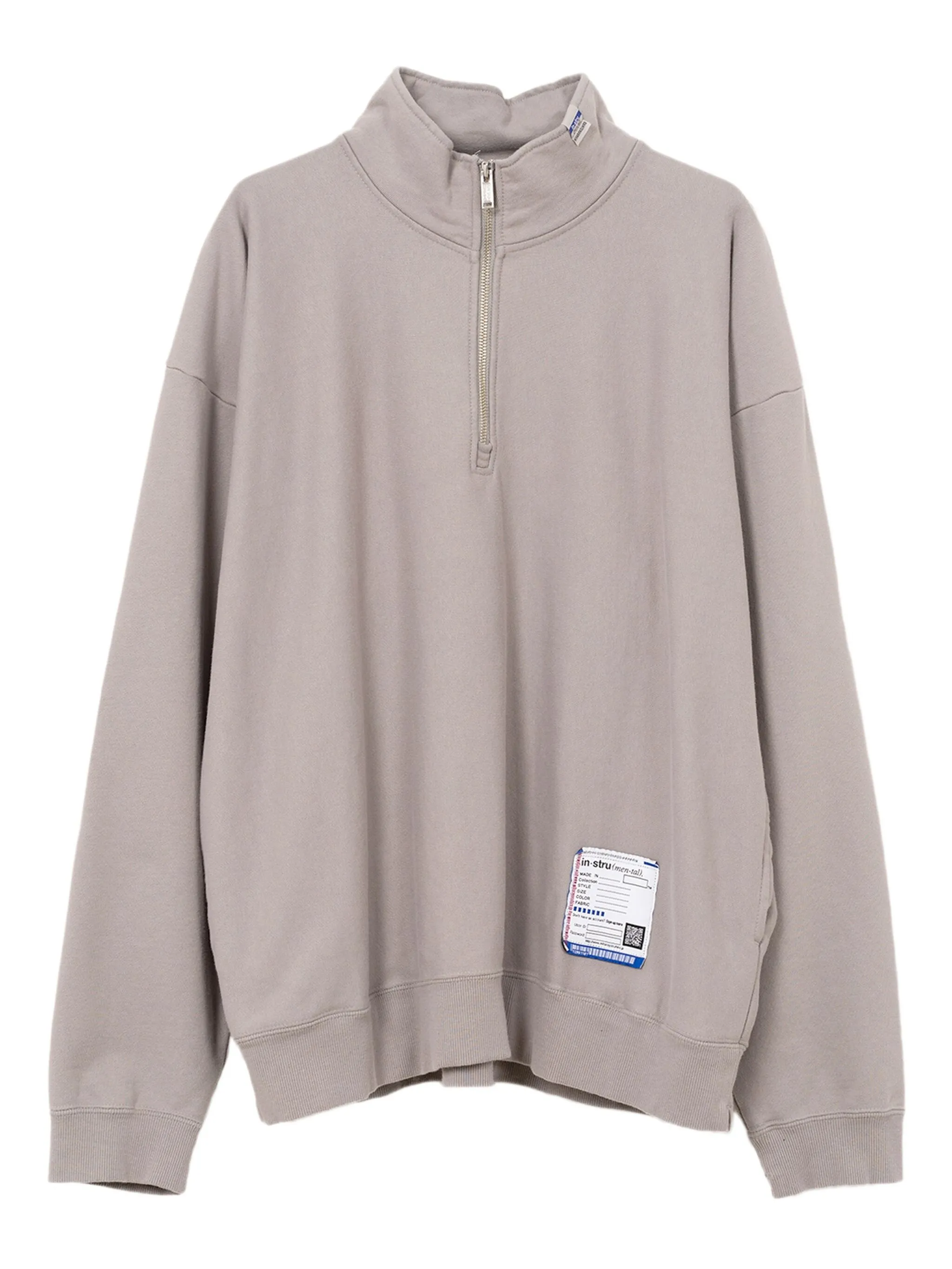Толстовка с воротником на молнии In・Stru(Men-Tal)., серый
Толстовка с воротником на молнии In・Stru(Men-Tal)., серый