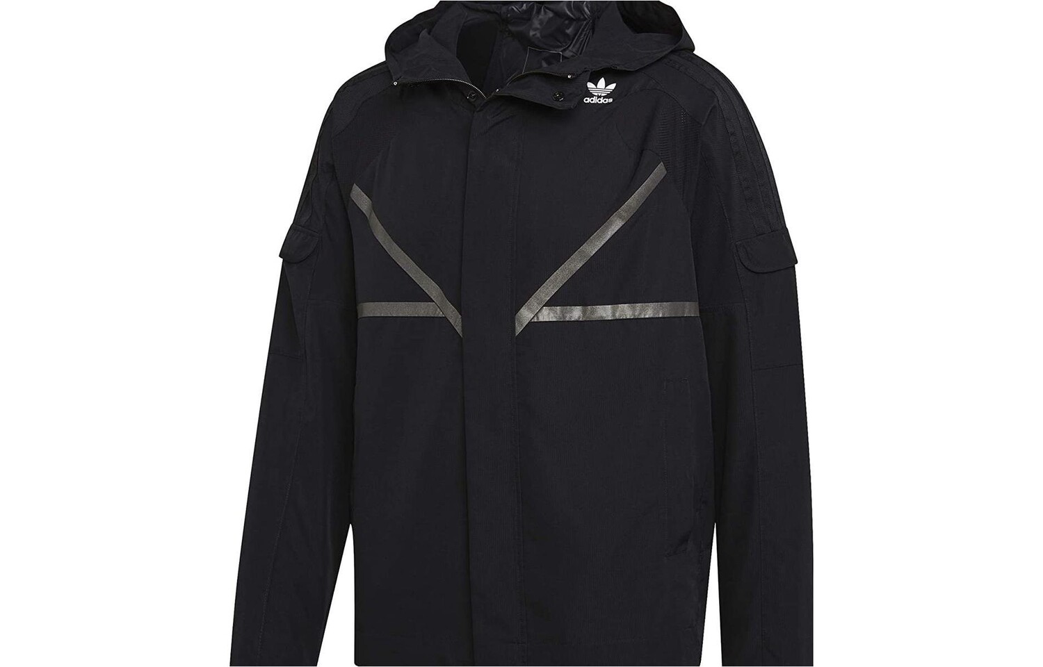 Куртка мужская черная Adidas, черный 
Куртка мужская черная Adidas, черный