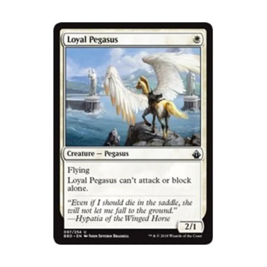CCG Верный Пегас (U), MTG - Battlebond
CCG Верный Пегас (U), MTG - Battlebond