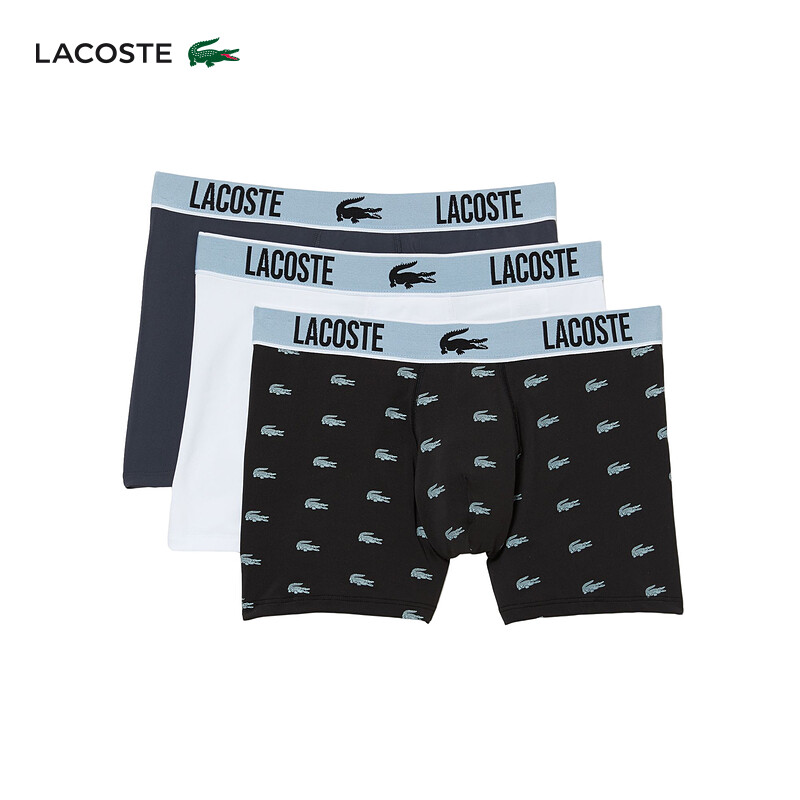 Трусы-боксеры Lacoste с эластичной резинкой, черный / белый
Трусы-боксеры Lacoste с эластичной резинкой, черный / белый