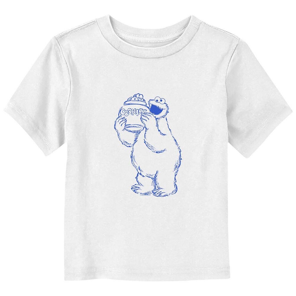 Футболка с рисунком «Улица Сезам» для маленьких мальчиков с изображением банки для печенья Licensed Character, белый
Футболка с рисунком «Улица Сезам» для маленьких мальчиков с изображением банки для печенья Licensed Character, белый