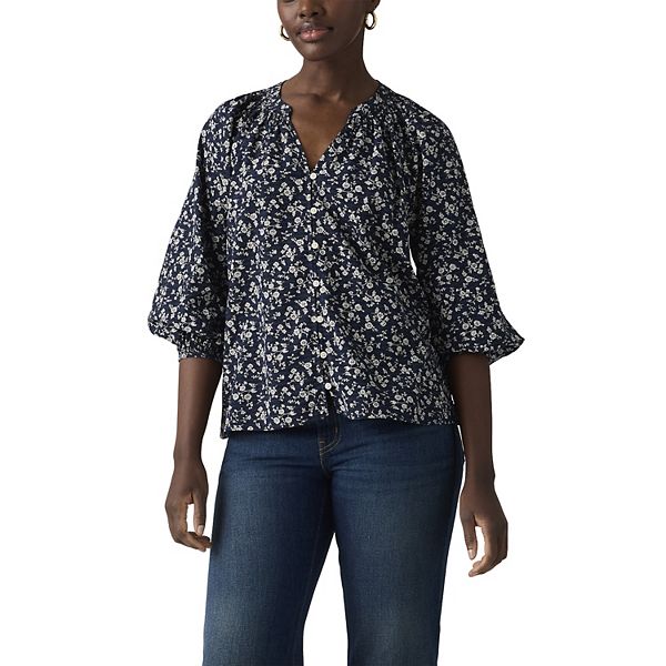 Блузка Phoebe с рукавами-фонариками Levi'S, Deborah Floral
Блузка Phoebe с рукавами-фонариками Levi'S, Deborah Floral