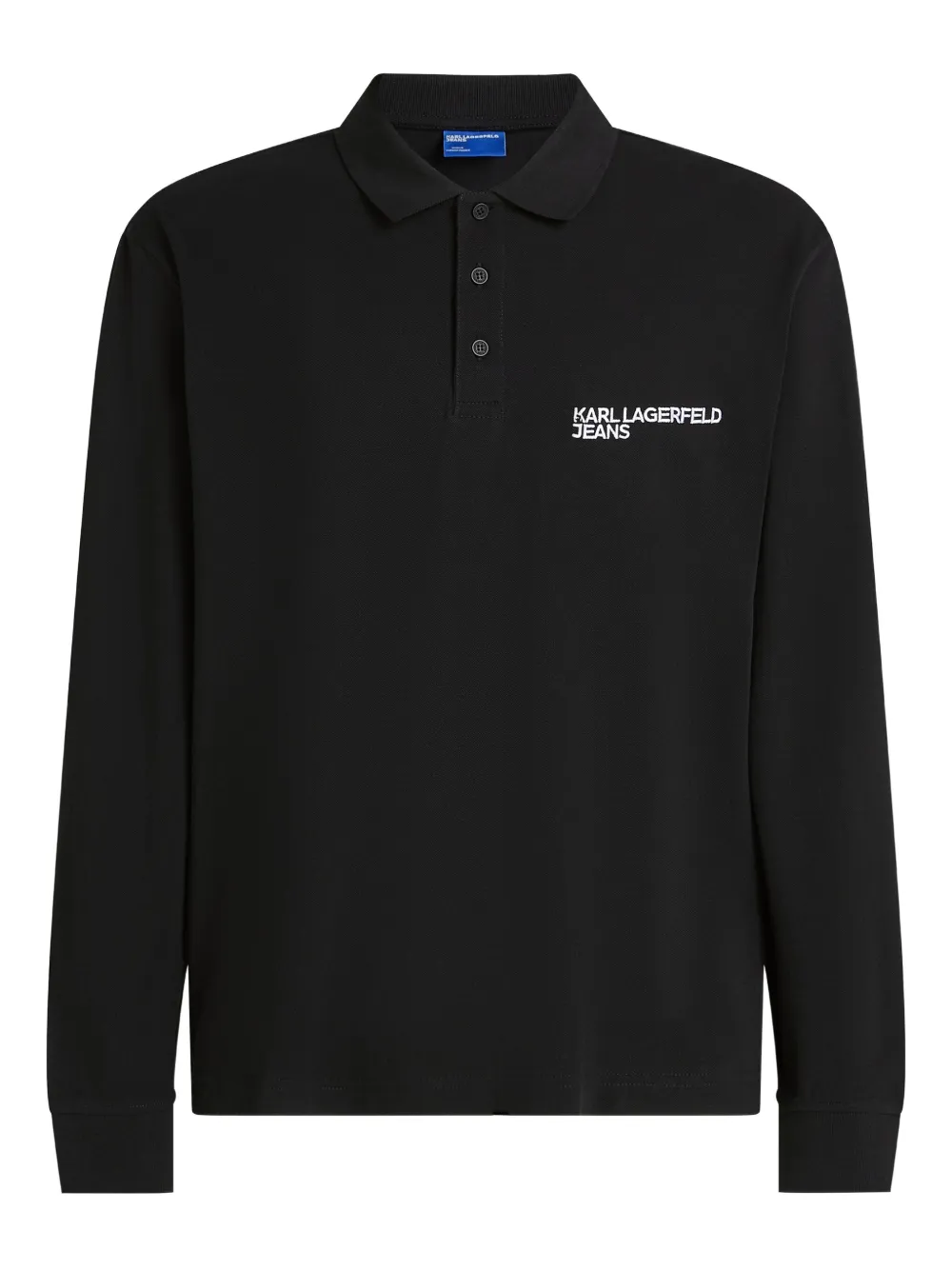 Рубашка поло с длинными рукавами Karl Lagerfeld Jeans, черный
Рубашка поло с длинными рукавами Karl Lagerfeld Jeans, черный