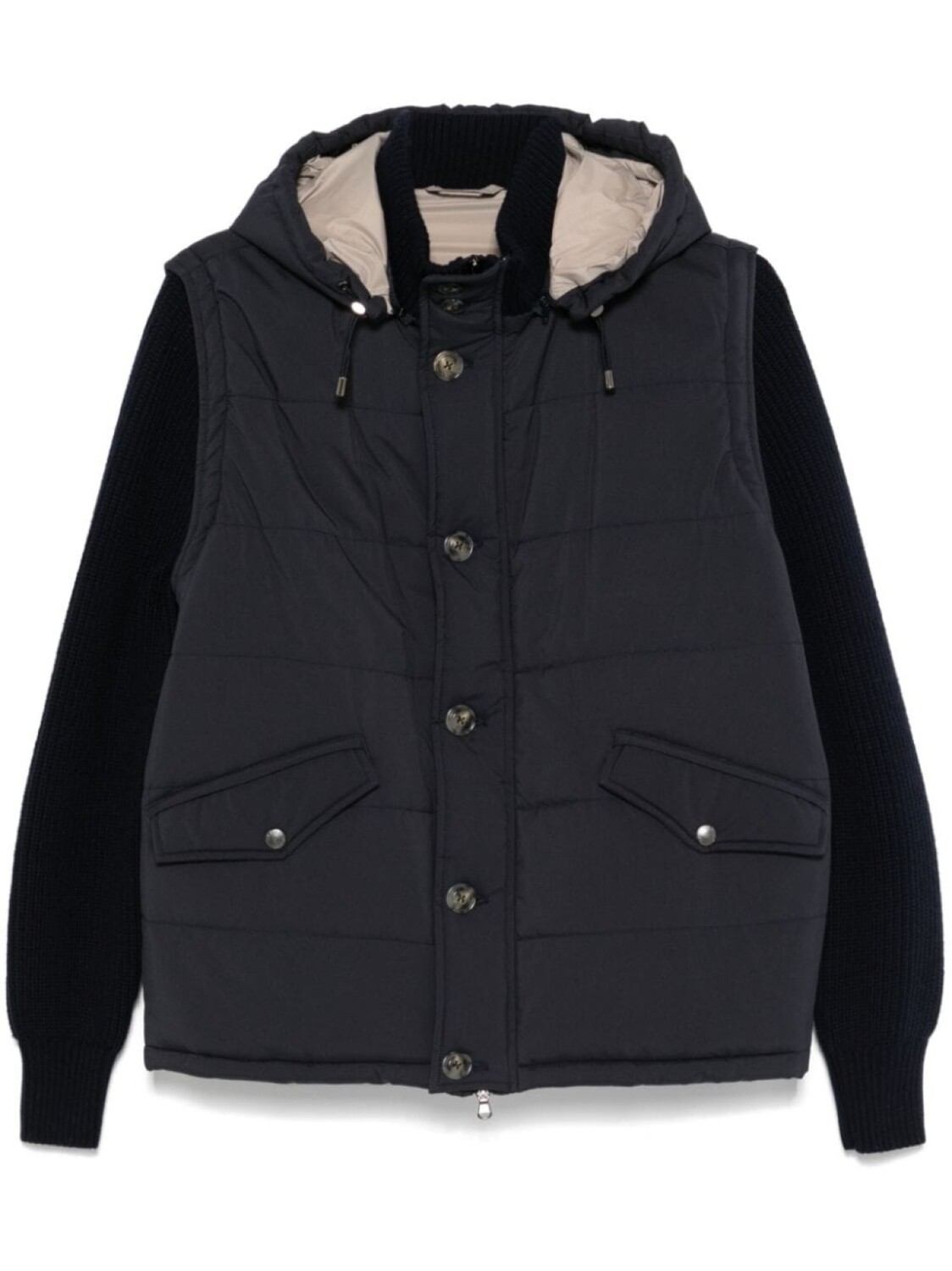 Barba куртка со съемными рукавами, синий
Barba куртка со съемными рукавами, синий