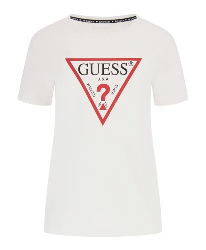 Белая футболка с коротким рукавом w1yi1bi3z14g011 Guess, белый
Белая футболка с коротким рукавом w1yi1bi3z14g011 Guess, белый
