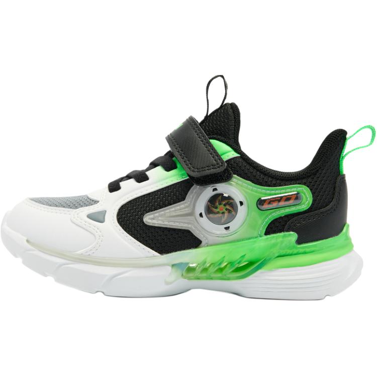 Детские кроссовки с низким верхом, устойчивые к скольжению и износу, для детей 3–7 лет QIAODAN, белый/зеленый/черный
Детские кроссовки с низким верхом, устойчивые к скольжению и износу, для детей 3–7 лет QIAODAN, белый/зеленый/черный