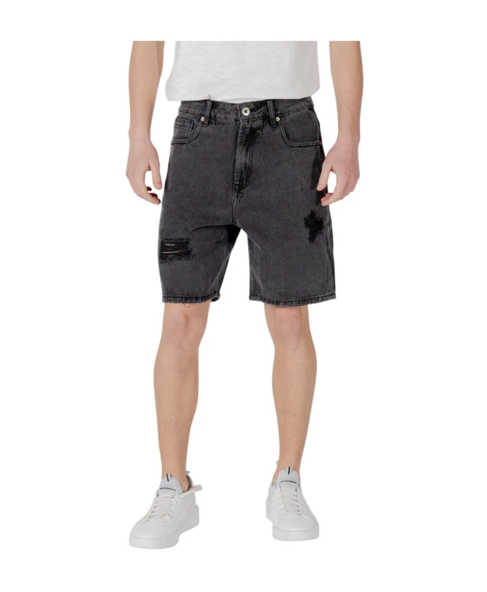 Мужские шорты с эффектом потертости, черные. Gianni Lupo, черный
Мужские шорты с эффектом потертости, черные. Gianni Lupo, черный