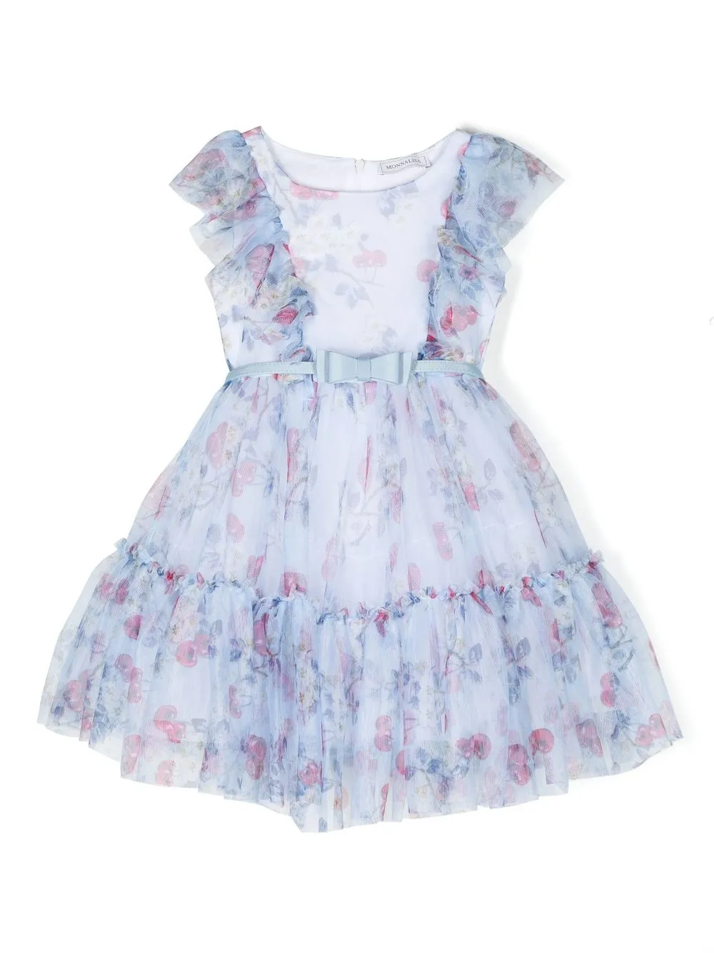 Платье с оборками Monnalisa, синий
Платье с оборками Monnalisa, синий