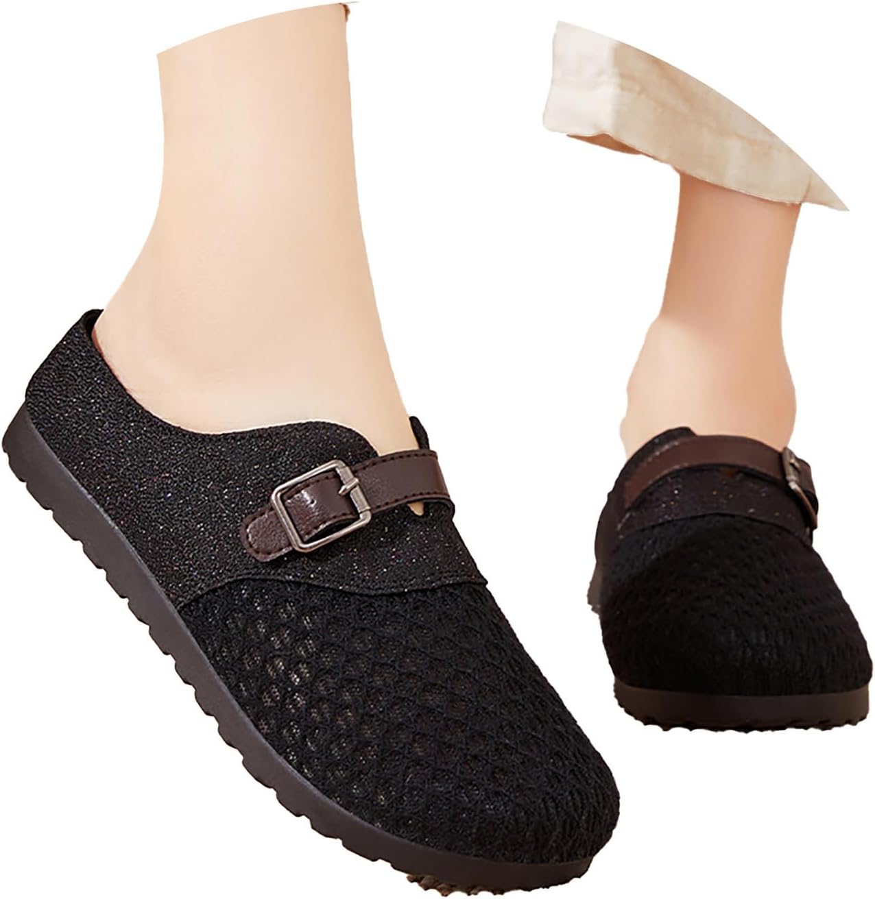 Женские удобные мюли, сандалии, тапочки для дома, унисекс с верхом из замши Generic, черный
Женские удобные мюли, сандалии, тапочки для дома, унисекс с верхом из замши Generic, черный