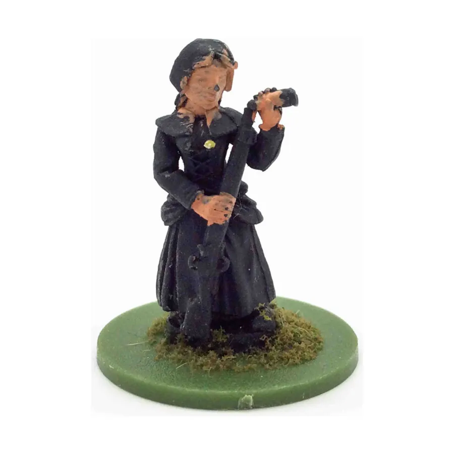 Женщина-пионерка с мушкетом №1, Miscellaneous Historical Miniatures - Loose Miniatures (28mm) (Unidentifiable Manufacturer)
Женщина-пионерка с мушкетом №1, Miscellaneous Historical Miniatures - Loose Miniatures (28mm) (Unidentifiable Manufacturer)