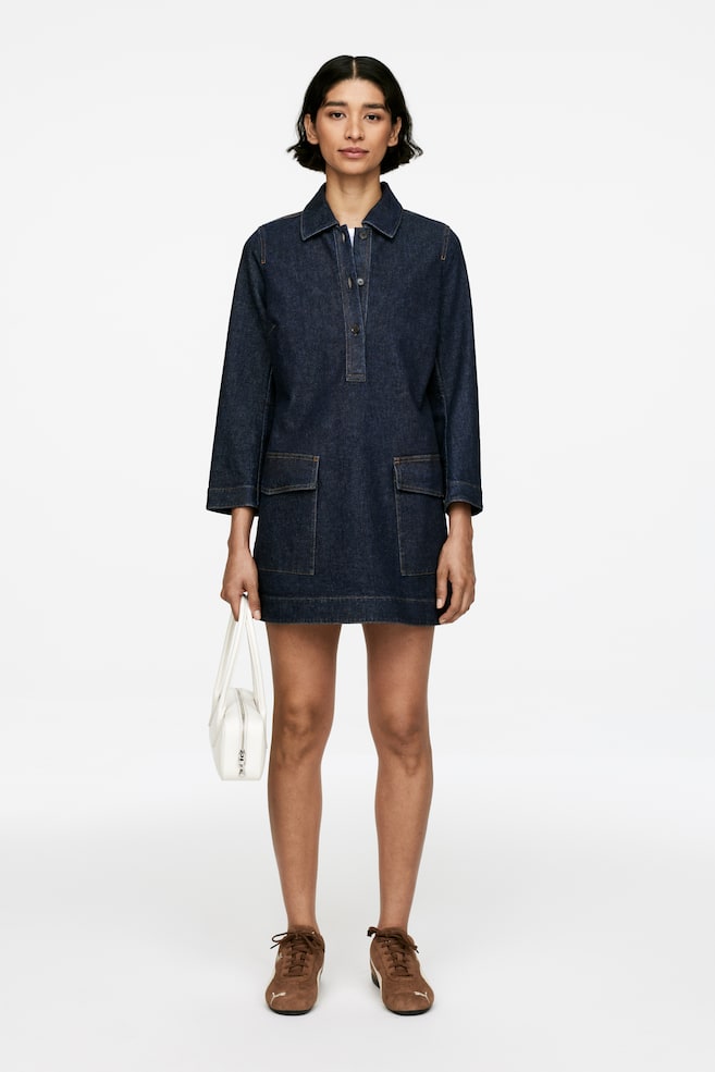 Джинсовое платье Arket, синий
Джинсовое платье Arket, синий