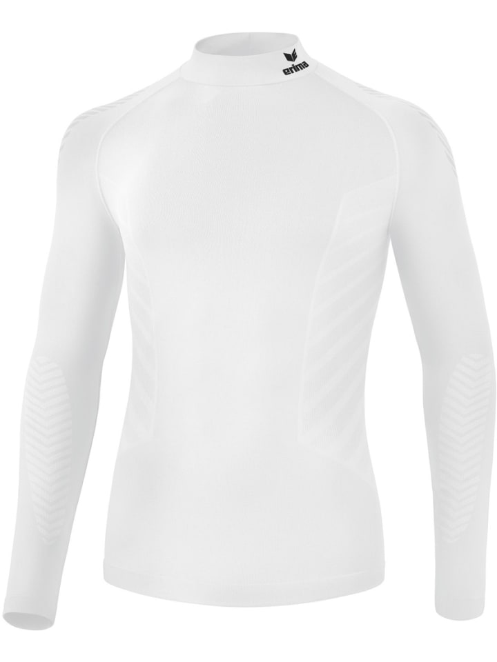 Лонгслив Athletic Longsleeve Turtleneck erima, белый 
Лонгслив Athletic Longsleeve Turtleneck erima, белый