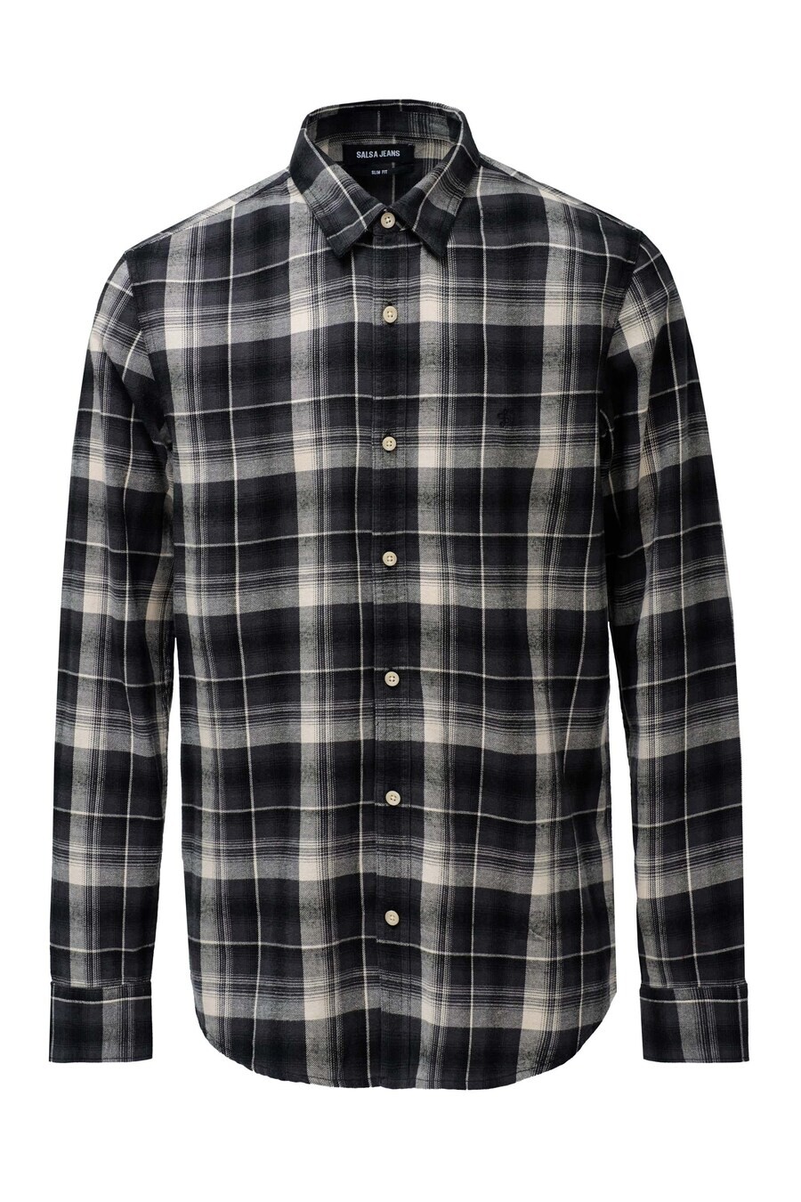 Клетчатая рубашка Salsa Jeans Regular fit Button Up Shirt, черный
Клетчатая рубашка Salsa Jeans Regular fit Button Up Shirt, черный