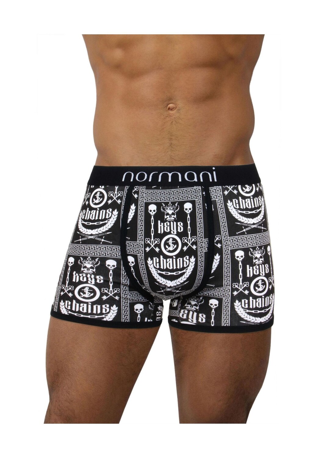 Набор из 6 боксеров в стиле ретро из хлопка normani, цвет Chains Keys
Набор из 6 боксеров в стиле ретро из хлопка normani, цвет Chains Keys