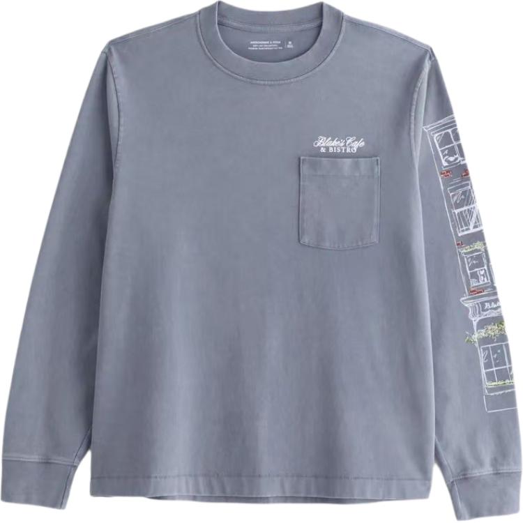 Футболка мужская Abercrombie&Fitch, синий
Футболка мужская Abercrombie&Fitch, синий