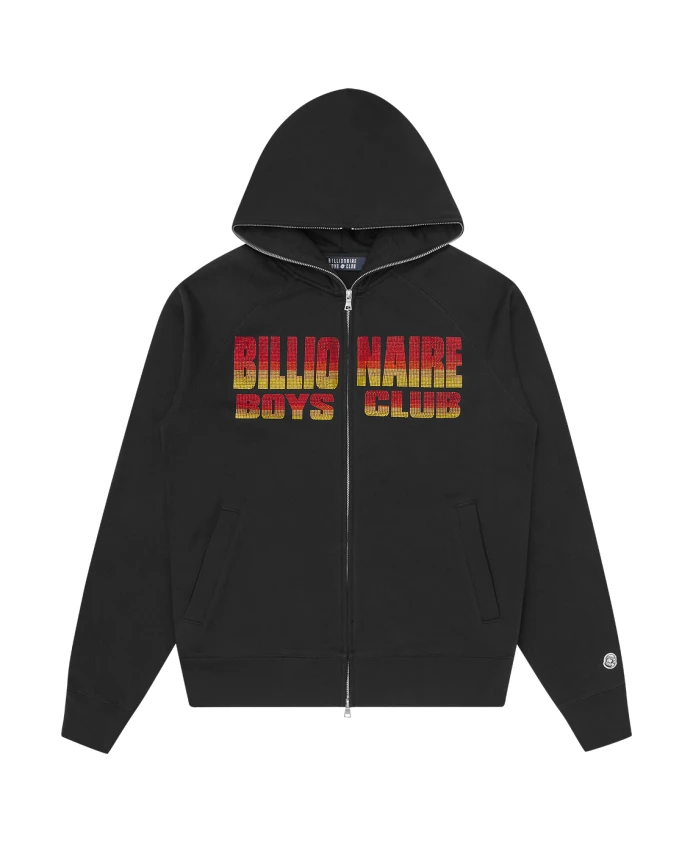 Худи на молнии с градиентным ромбовидным узором Billionaire, черный
Худи на молнии с градиентным ромбовидным узором Billionaire, черный