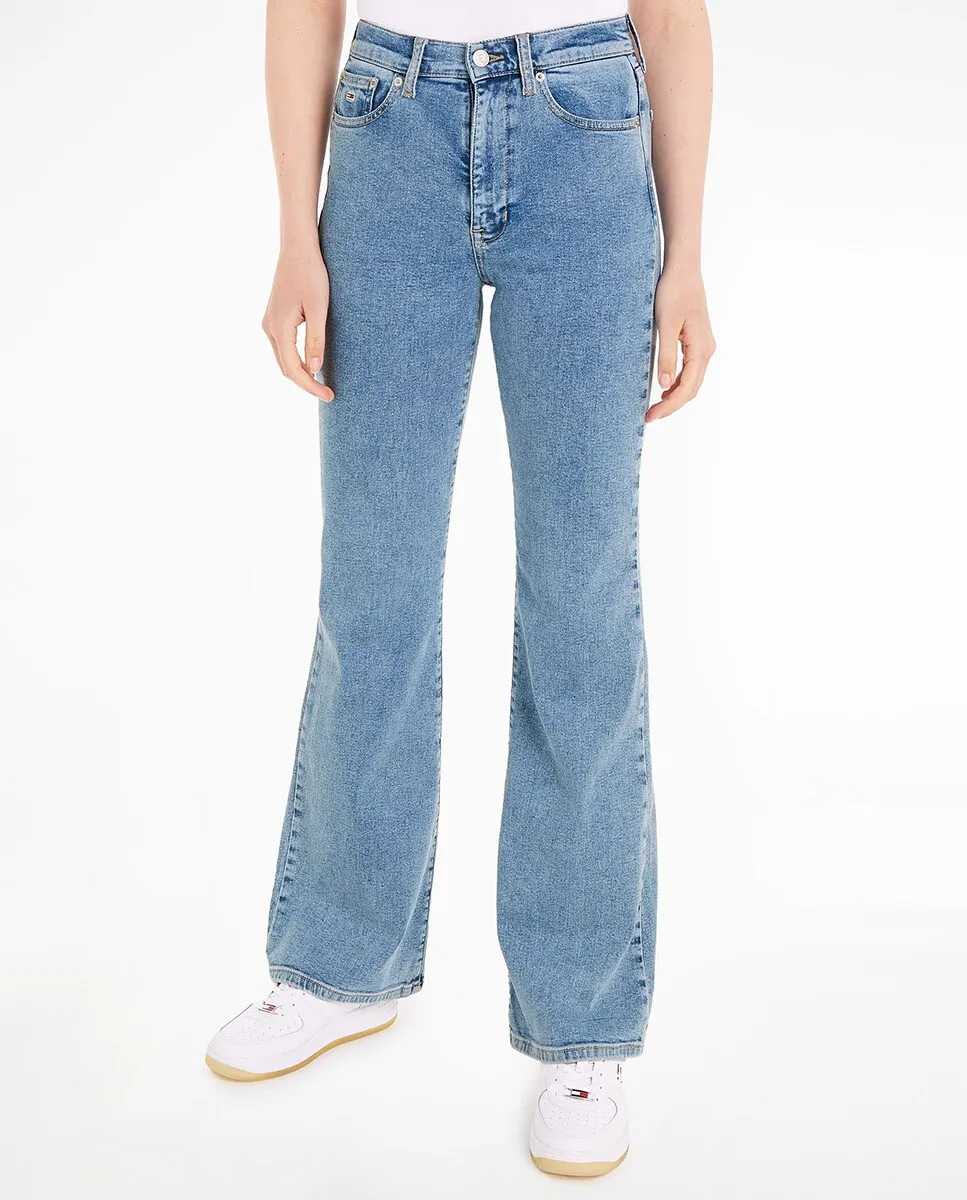 Женские джинсы с высокой посадкой Sylvia Tommy Jeans, синий
Женские джинсы с высокой посадкой Sylvia Tommy Jeans, синий