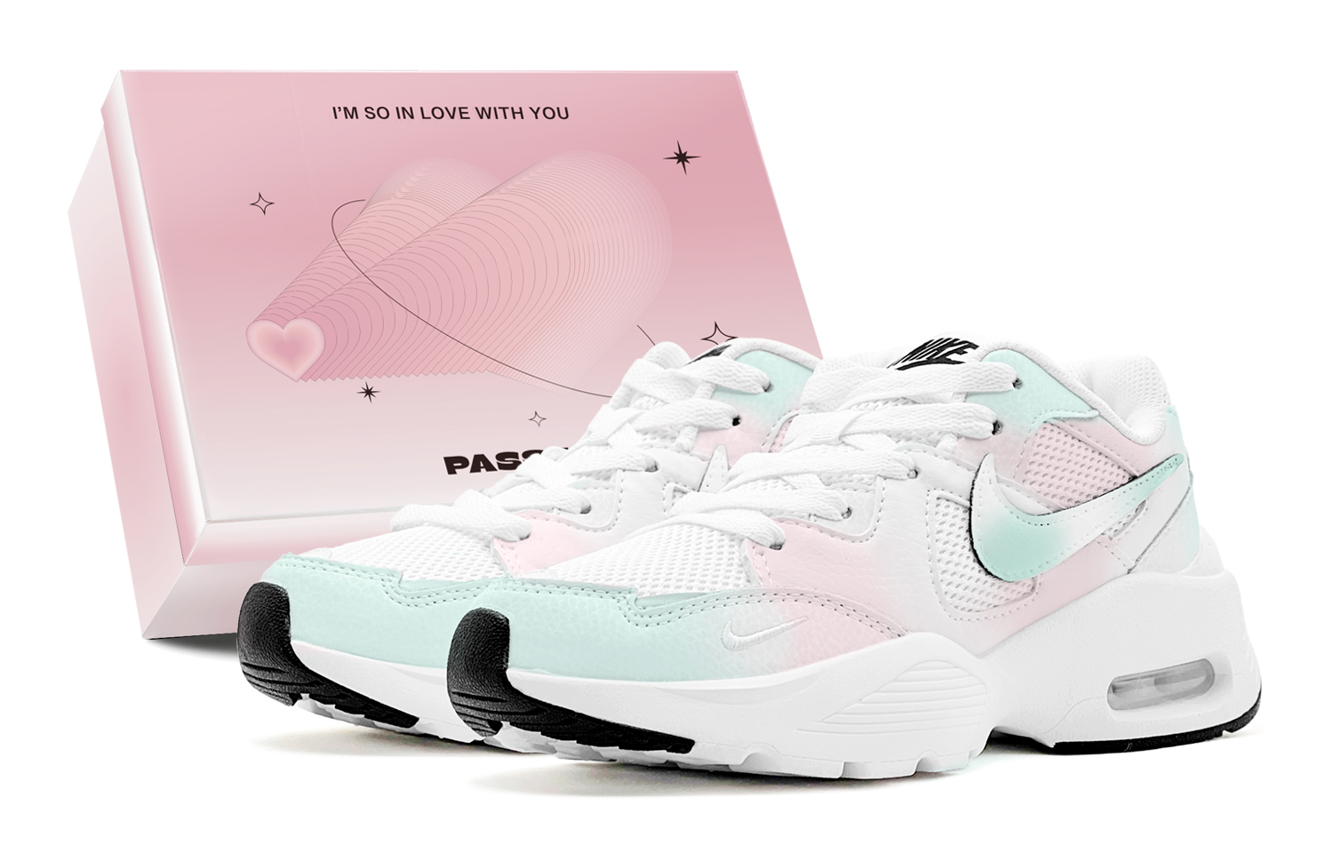 Nike Кроссовки для бега Air Max Fusion Abrasion Resistant Low top женские розовые зеленые
Nike Кроссовки для бега Air Max Fusion Abrasion Resistant Low top женские розовые зеленые