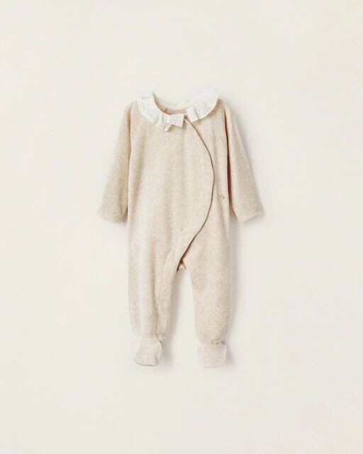 Пижама для девочки с контрастным воротником Zippy, бежевый
Пижама для девочки с контрастным воротником Zippy, бежевый