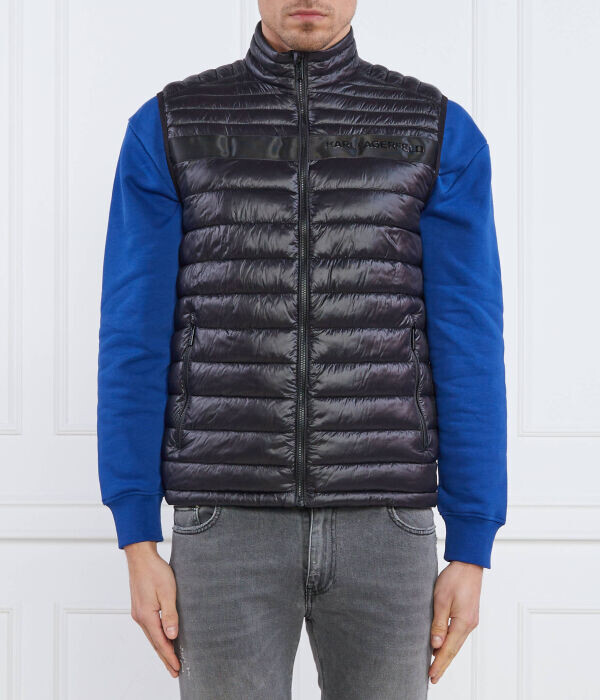 Жилет мужской Karl Lagerfeld стеганый утепленный, черный 
Жилет мужской Karl Lagerfeld стеганый утепленный, черный