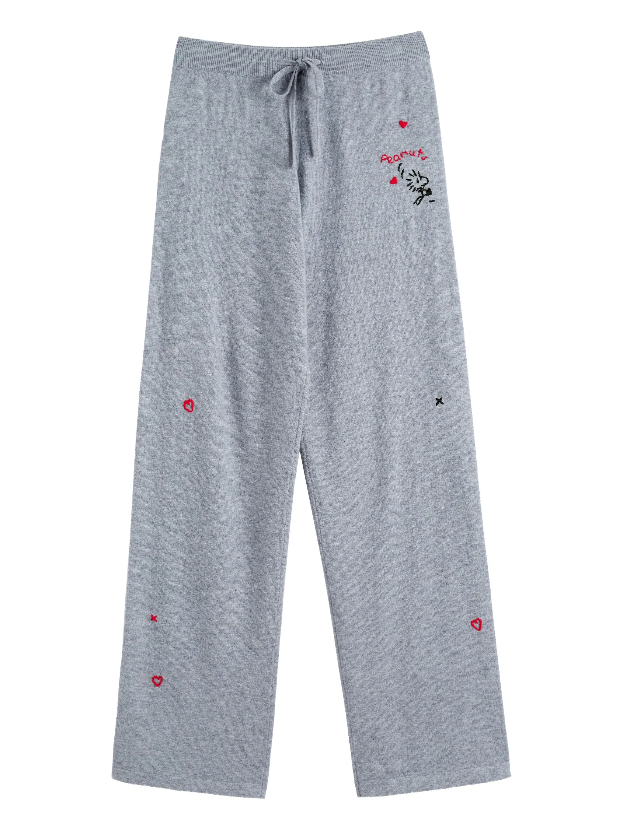 Брюки с кулиской из коллаборации с Peanuts Chinti & Parker, серый
Брюки с кулиской из коллаборации с Peanuts Chinti & Parker, серый