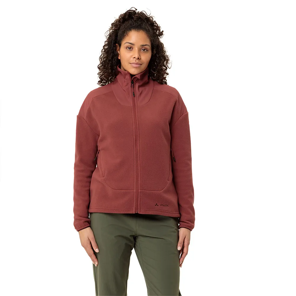 Флис VAUDE Mineo II full zip, красный 
Флис VAUDE Mineo II full zip, красный