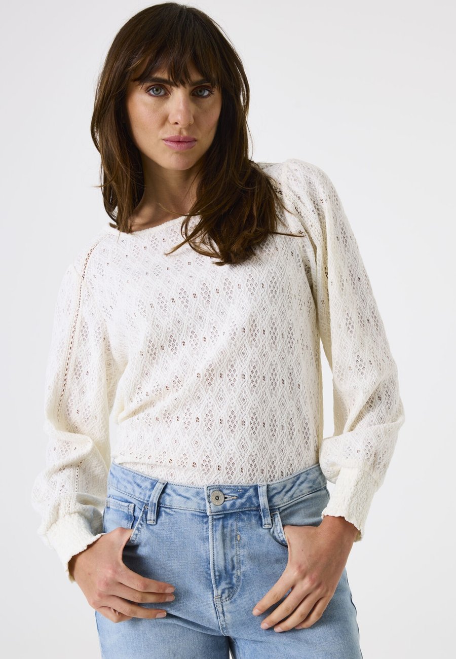 Блуза Garcia Blouse, Soft Ivory/White
Блуза Garcia Blouse, Soft Ivory/White