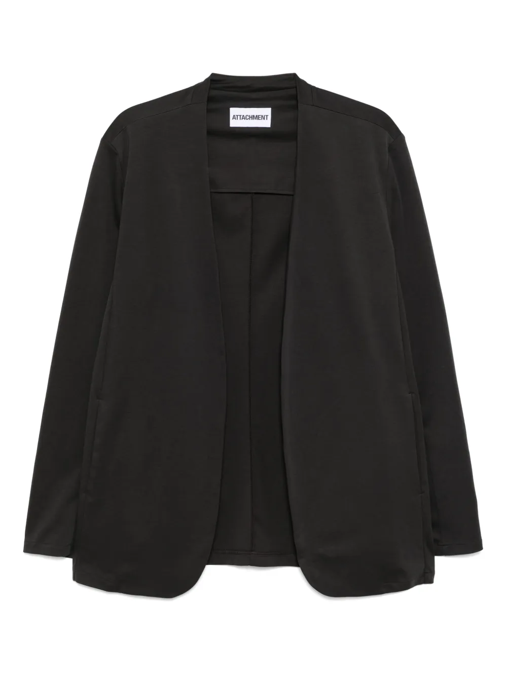 Хлопковая двусторонняя куртка без воротника Attachment, серый
Хлопковая двусторонняя куртка без воротника Attachment, серый