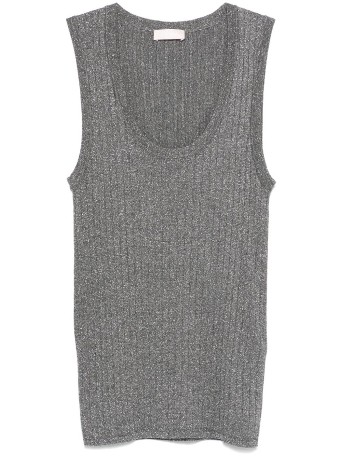 LIU JO топ с люрексом, серый
LIU JO топ с люрексом, серый