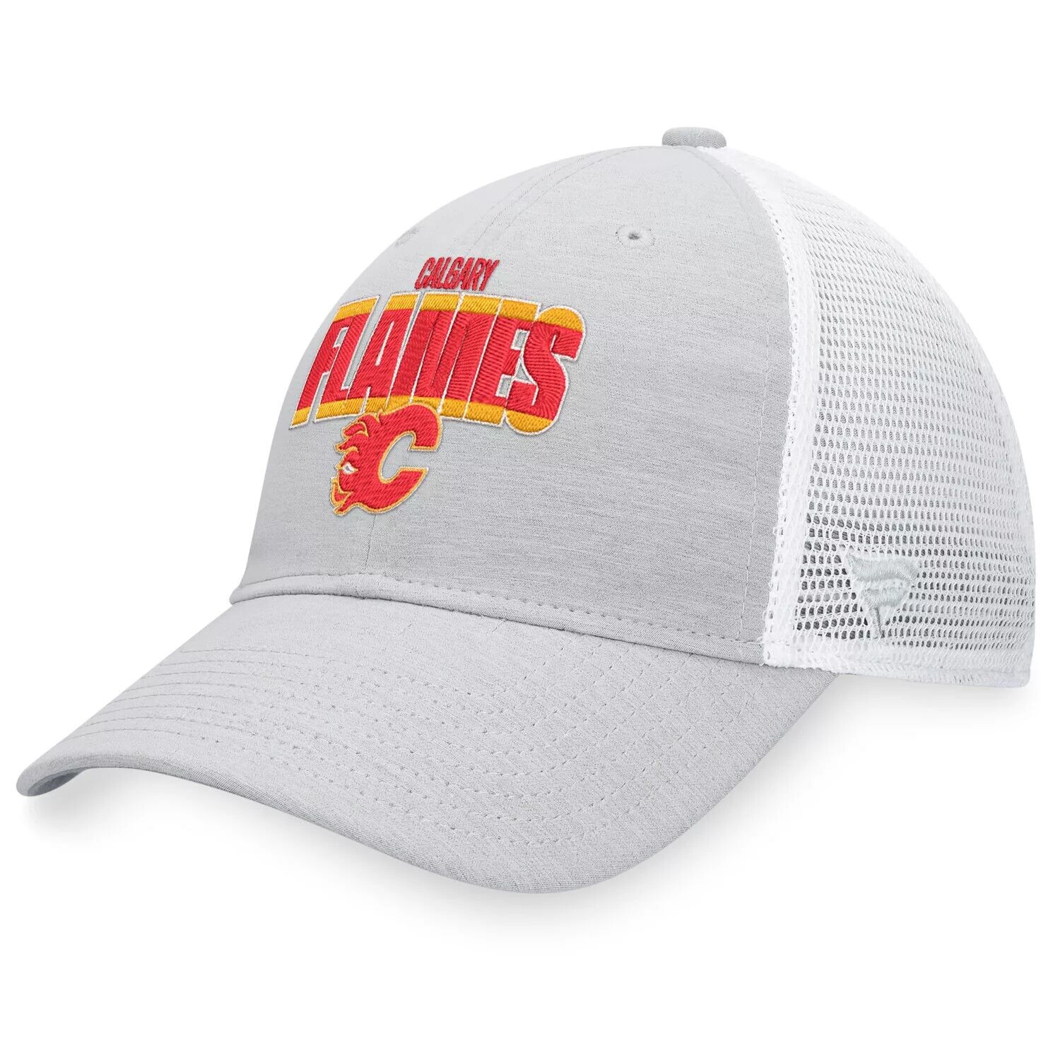 Мужская кепка Fanatics с логотипом Хизер серо-белая Calgary Flames Team Trucker Snapback
Мужская кепка Fanatics с логотипом Хизер серо-белая Calgary Flames Team Trucker Snapback