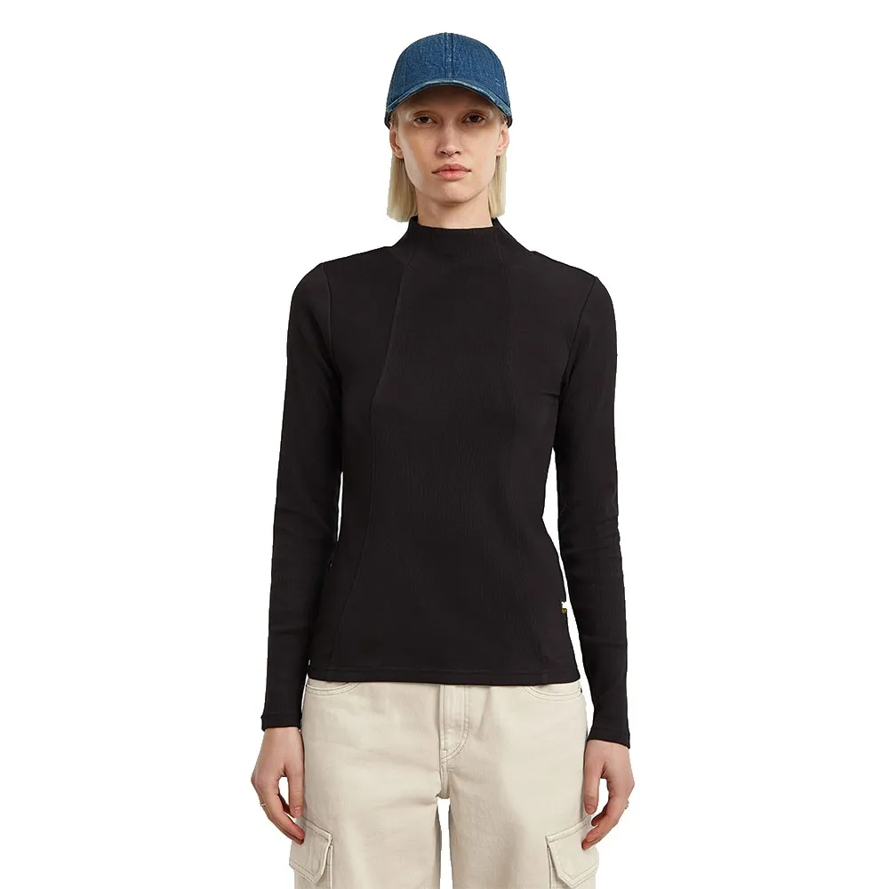 Футболка G-Star A Line Slim Fit long sleeve high neck, черный
Футболка G-Star A Line Slim Fit long sleeve high neck, черный