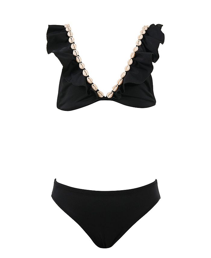 Детский купальный комплект Joanne для девочек - малышки, подростки NESSI BYRD, черный
Детский купальный комплект Joanne для девочек - малышки, подростки NESSI BYRD, черный