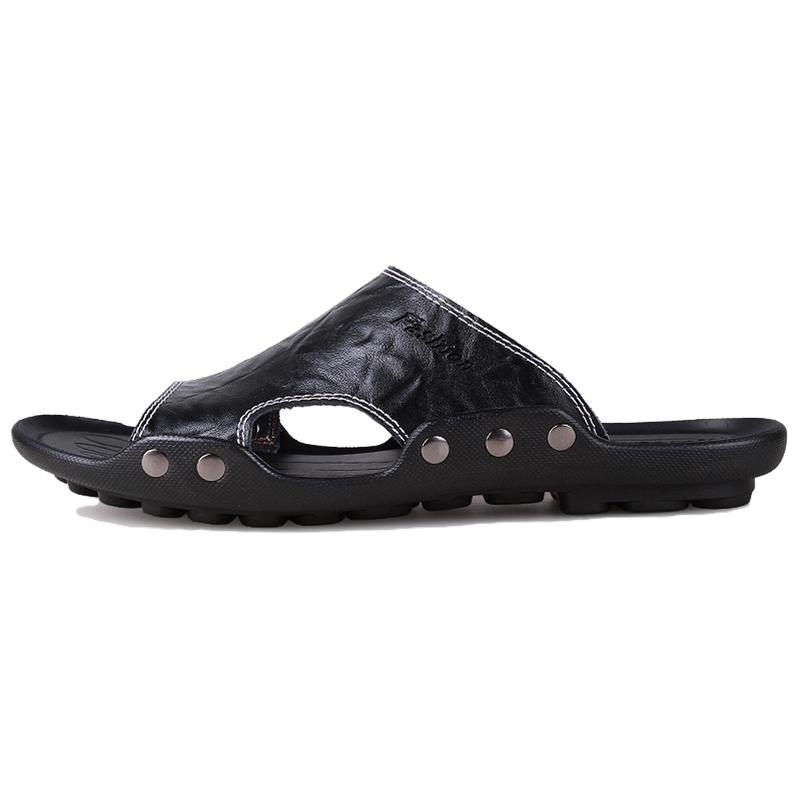 Тапочки-слайды мужские с противоскользящей подошвой LAORENTOU, Black
Тапочки-слайды мужские с противоскользящей подошвой LAORENTOU, Black