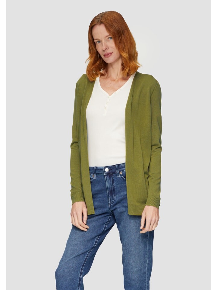 Кардиган sOliver Strickjacke langarm, оливковый
Кардиган sOliver Strickjacke langarm, оливковый