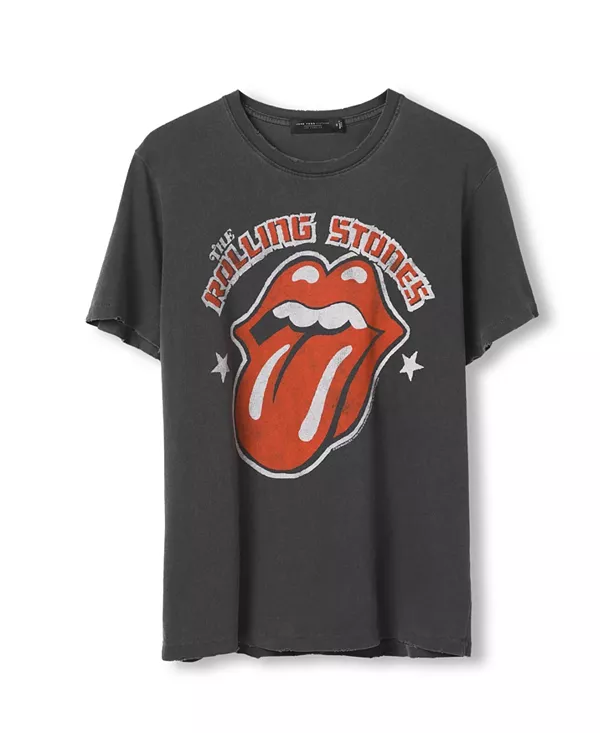Мужская винтажная футболка The Rolling Stones Hot Lip Stars Junk Food Clothing, серый
Мужская винтажная футболка The Rolling Stones Hot Lip Stars Junk Food Clothing, серый